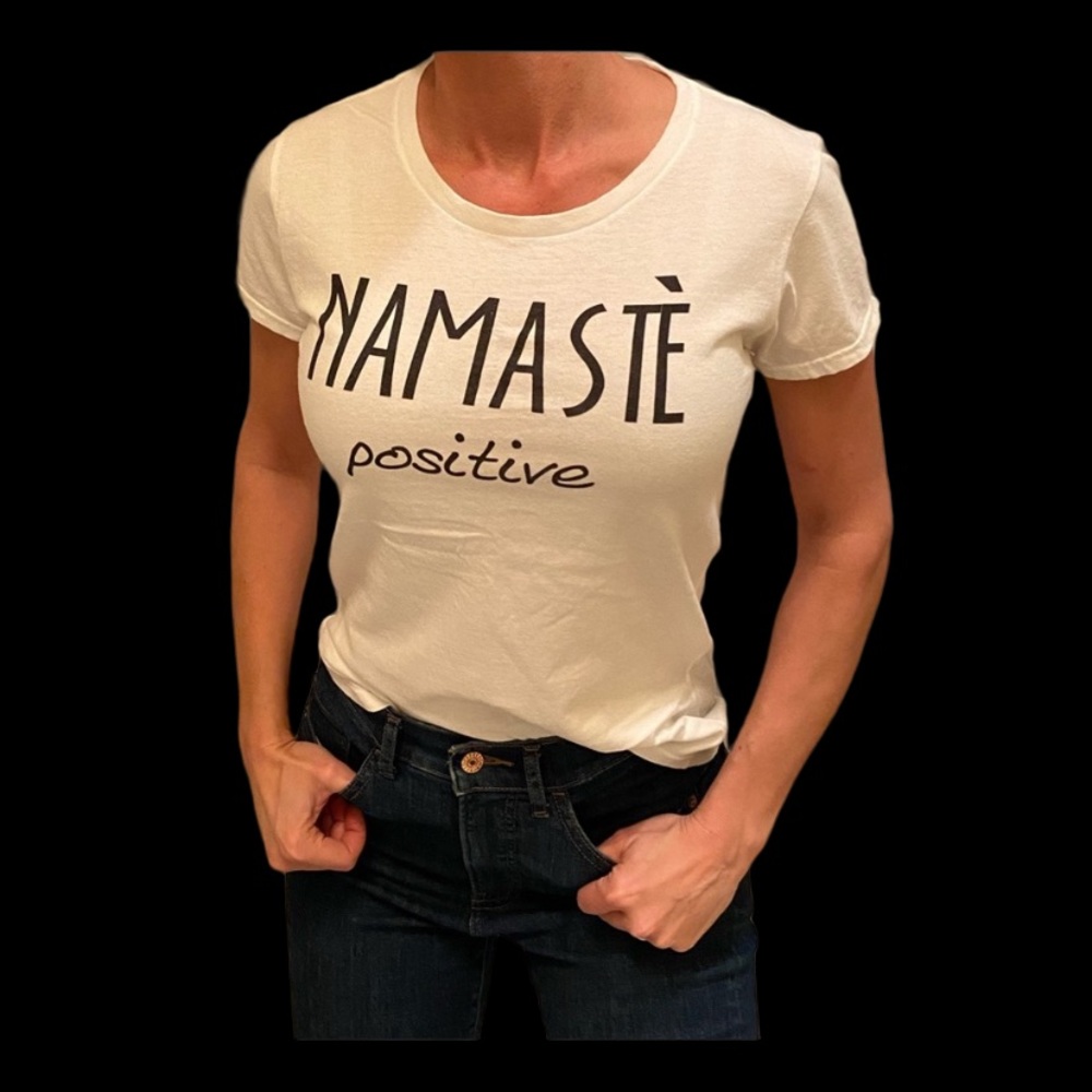 Namaste Positive t-shirt